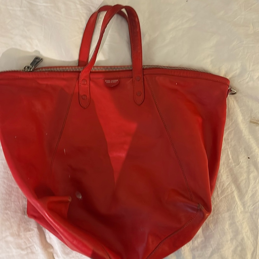 Large Marc Jacobs red tote